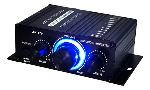 Ak170 Amplificador De Potencia Receptor De Audio De Amp 20w