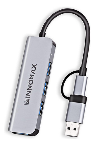 Usb C A Usb Hub De 4 Puertos, Innomax Adaptador Usb Tipo C A