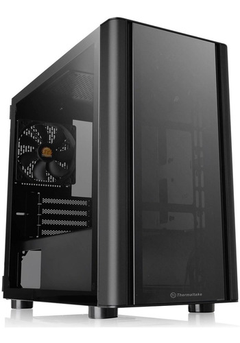 Imagen 5 de 6 de Gabinete Gamer Thermaltake V150 Tg Vidrio Templado Micro Pc