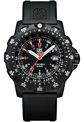 Luminox Lm8822.mi Recon Point Reloj Negro Para Hombre,