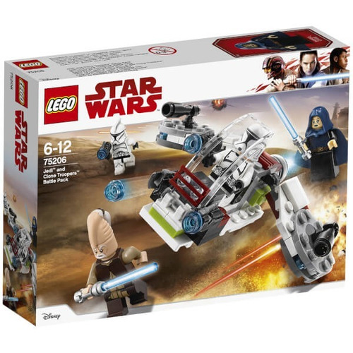 Lego 75206 Pack De Combate Jedi Y Soldados Clon