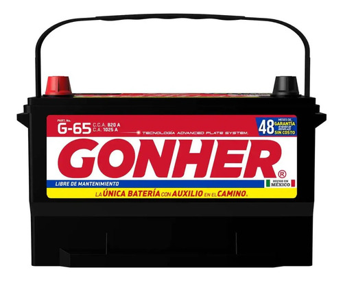 Batería Para Ford  Cougar 84-97 Marca Gonher