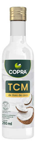 Copra óleo de coco vegano concentrado Tcm vidro 250ml