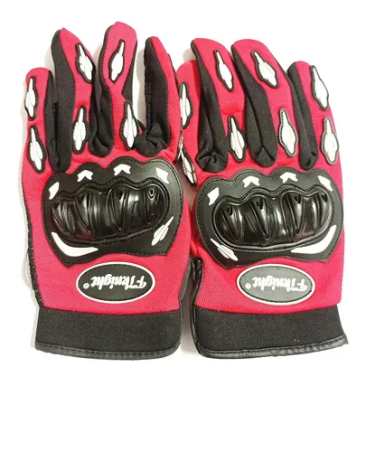 Guantes De Motorizados Rojos Xxl