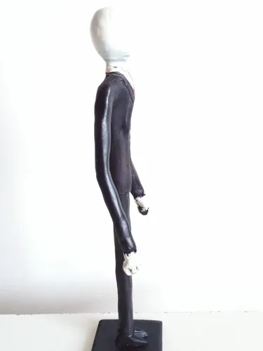 Slenderman Maqueta Decoración Creepypasta Adorno Muñeco