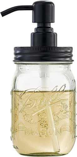 Easy-tang Dispensador De Jabón Mason Jar Decoración De Gr.