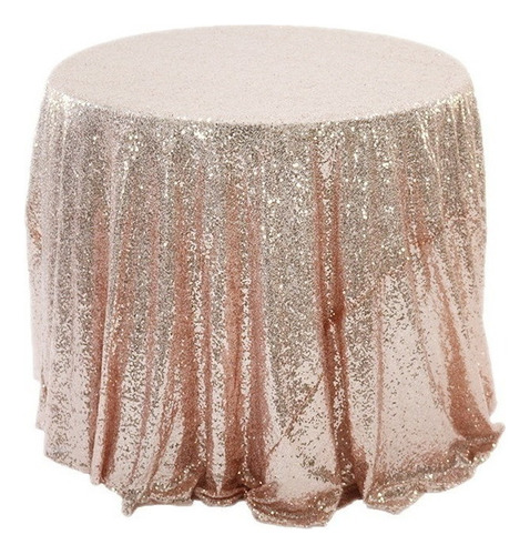 Round Sequin Tablecloths To Decorate Banquet 1