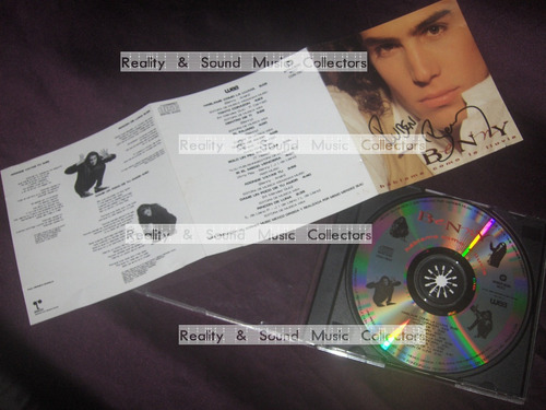 Benny Ibarra Hablame Como La Lluvia Cd Wea 1992 Firmado (Usado)