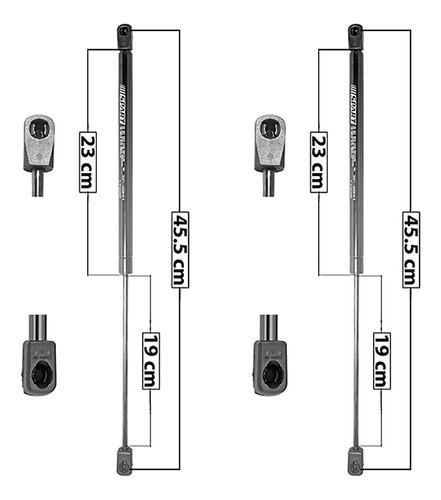 Par Amortiguadores 5ta Puerta Spart Cadillac Escalade 00-06