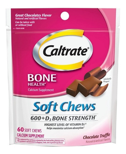 Caltrate Caramelos Masticables