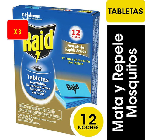 Raid Tabletas 12 Noches