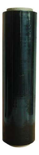 Rollo Film Stretch Virgen Negro 50cm 100% Cubritivo Caja X 6
