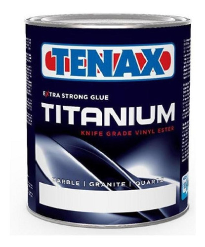 Cola Para Quartzo Titanium Pasta Tenax 1,0 Kg