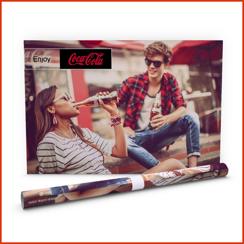 Poster Publicitario Refresco Enjoy Coca Cola #36 - 40x60cm