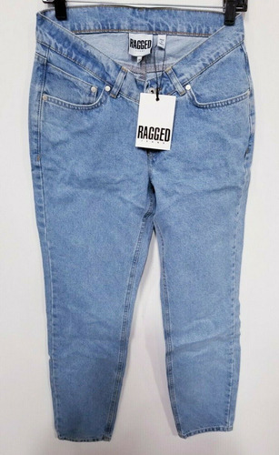 Ragged Revive Jean Blue Denim Light Blue V-front Waistba Mme