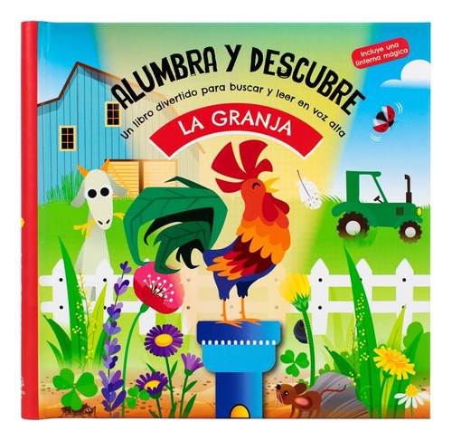 Libro Infantil Interactivo: Alumbra Y Descubre: La Granja