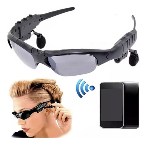 Gafas Audifonos Inalambricos Bluetooht Musica Estereo 