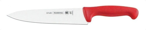 Cuchillo Chef Profesional 8 In - Tramontina Color Rojo