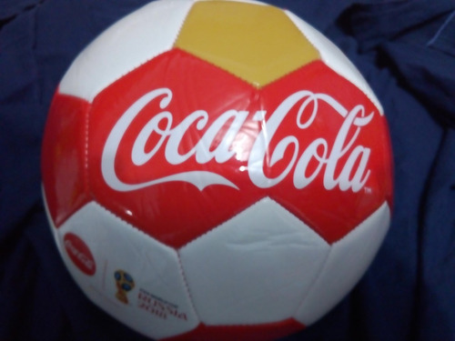Coca Cola Pelota Futbol Tamaño 5 Mundial Rusia 2018
