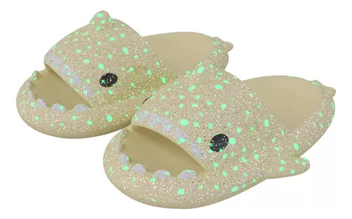 Zapatillas Luminous Shark Y Sandalias Antideslizantes.