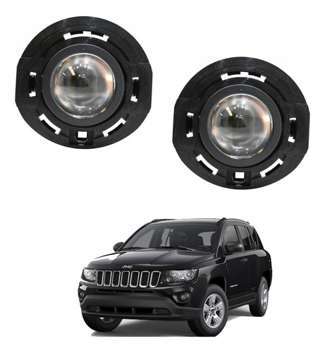 Faros De Niebla Jeep Compass 2011  2012 2014 2016 