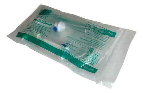 Set De Infusión Macrogotero T/ V14 Para Suero S/aguja X 25 U