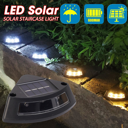 Luzes Solares Impermeáveis Com Interruptor Automático Led Ex