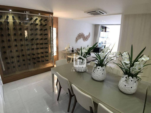 Imagem 3 de 20 de Lindo Apartamento Montado E Decorado No Sistema De Porteira Fechada, Na Quadra Do Mar Da Praia Da Costa! - Ap0258
