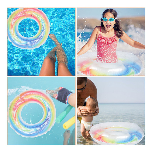 Anillo De Natación De Verano Anillo De Natación Inflable Con