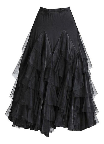 Salón Falda De Flamenco Vals Ropa De Baile Trajes