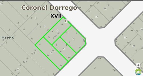 Venta. Lote De 275 M2 En Cnel.dorrego