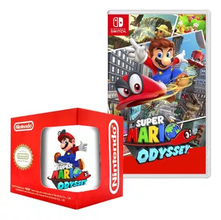 Super Mario Odyssey Nintendo Switch Y Taza 10