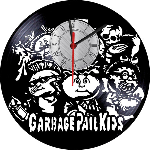 Reloj En Vinilo Lp / Vinyl Clock Garbage Pail Kids