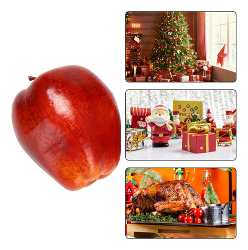 Manzanas Artificiales Realistas, 12 Piezas