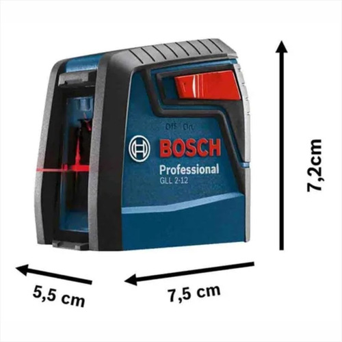 Nivel Láser Bosch Gll 2-12 + Bolsa Protectora