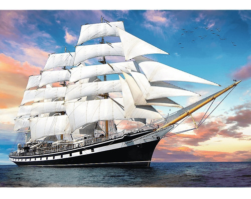 Rompecabezas Puzzle De 1000 Piezas Trefl Barco Crucero 10604