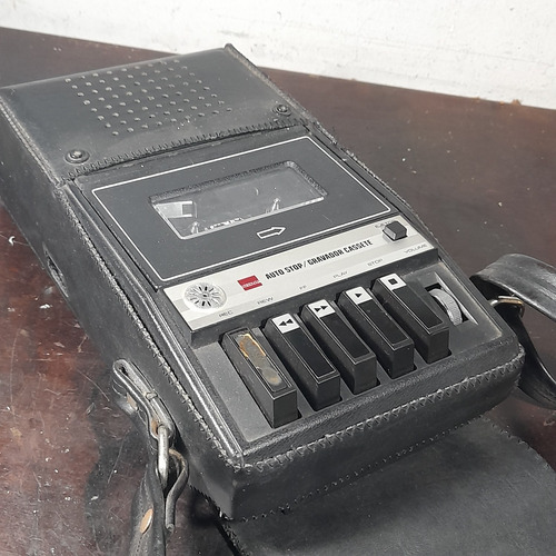 Gravador Cassete Antigo Sharp Rd600x Com Capinha. Não Funcio