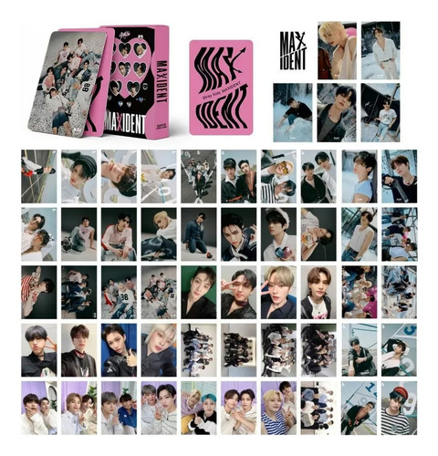 . Stray Kids (55 Photocard + Sticker) Kit Pegatina + .