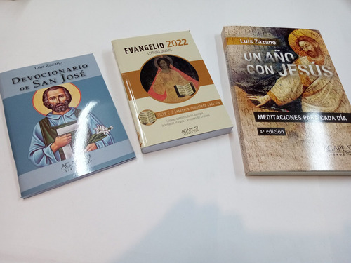 Imagen 1 de 1 de 3 Libros Del Padre Luis Zazano Evangelio 2022+ Ver Foto