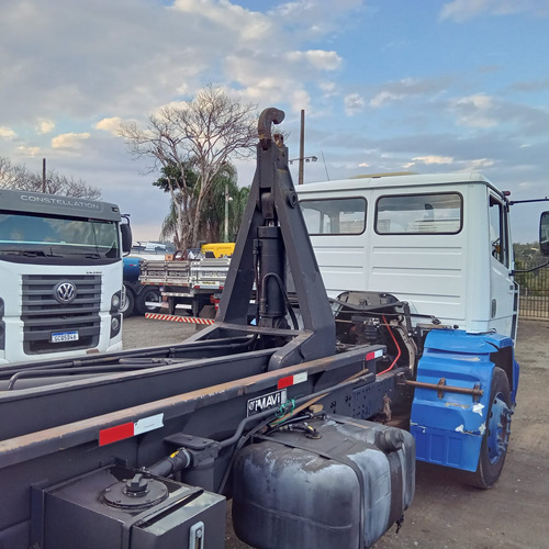 Mb 1720 Truck 6x2 Roll On Off 2002 Branco