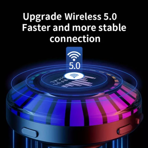 Bocina F8: Sonido Apmlificable En Diferentes Superficies Negro