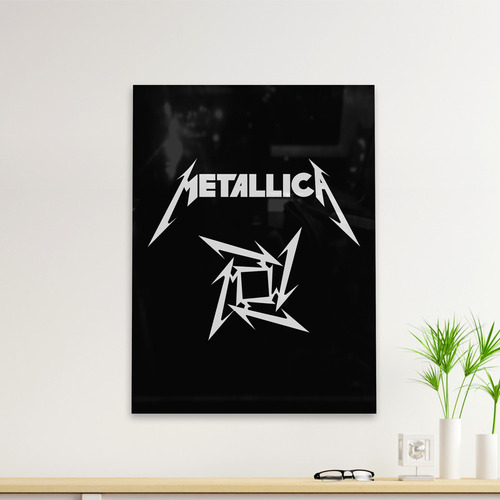 Cuadro Deco Metallica Estrella (d1674 Boleto.store)