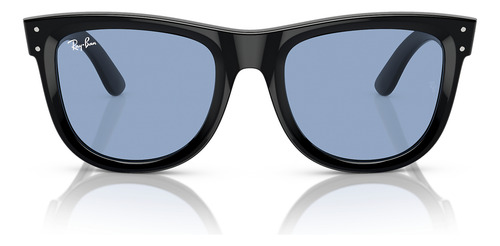 Lente De Sol Rayban Wayfarer Reverse Rbr0502s Light Blue