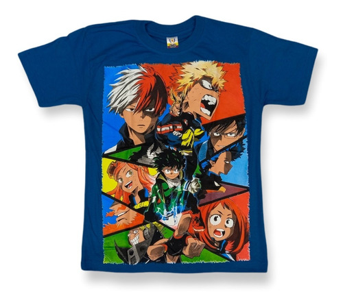 Camisetas Estampadas Niño Anime My Hero Academia