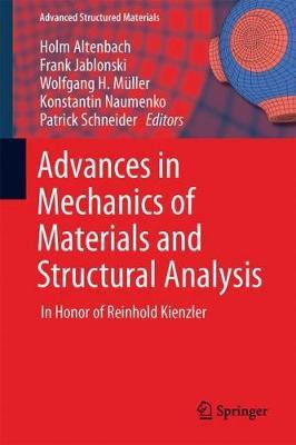 Libro Advances In Mechanics Of Materials And Structural A...