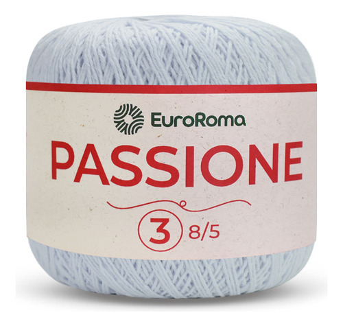 Barbante Passione 150g 8/5f.396m Branco - Euroroma