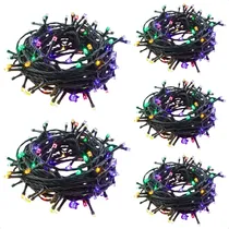 Comprar Kit 5 Cordão Luminoso Led Pisca Pisca 8 Função 200 Leds 110v Luzes Colorida