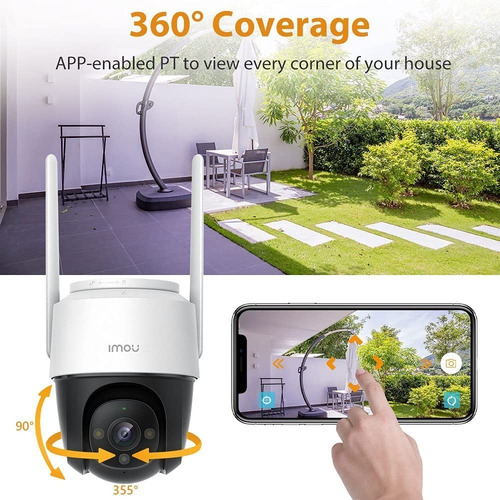 Imagen 5 de 5 de Cámara Wi-fi Imou Cruiser 2mp 3.6mm Full-color Led30m Ip67