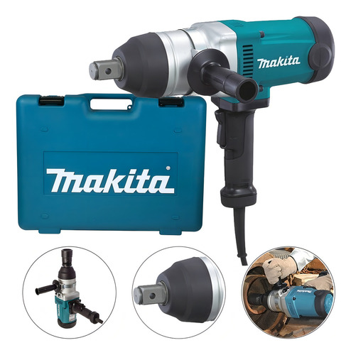 Chave De Impacto Encaixe 1 1200w 100kgf Tw1000 Makita
