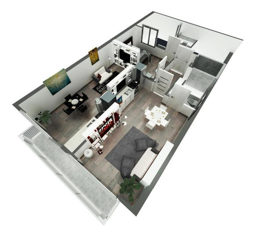 Imagen 14 de 22 de Departamento En Venta A Estrenar 1 Ambiente En Caballito